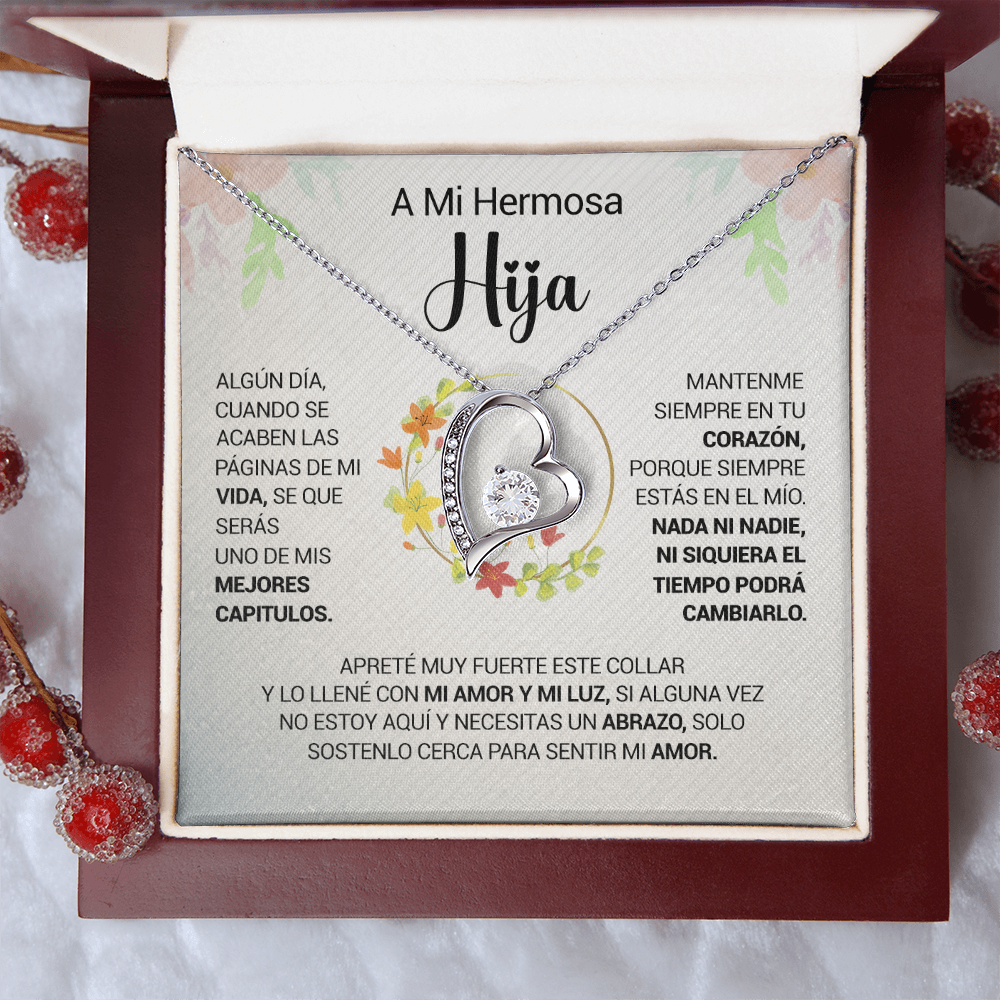 Para mi Hija - Forever love Neckalce