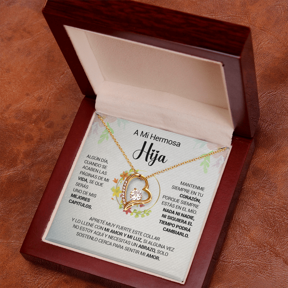 Para mi Hija - Forever love Neckalce