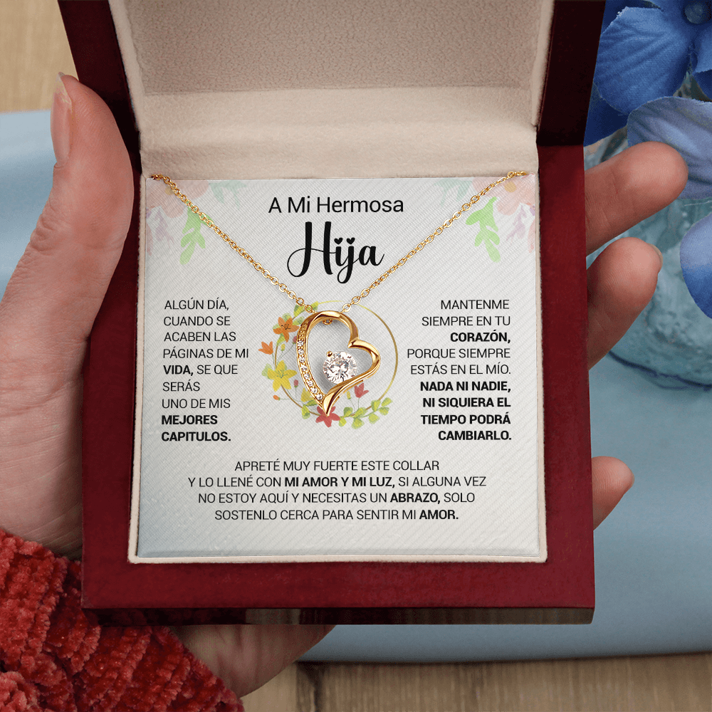 Para mi Hija - Forever love Neckalce
