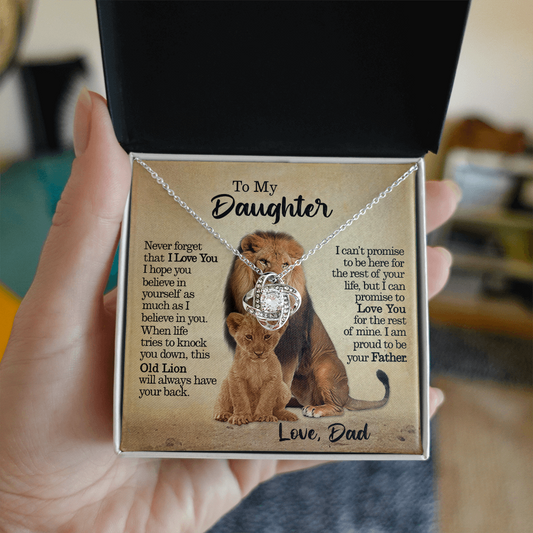 To My Daughter - Proud Of You - Necklace