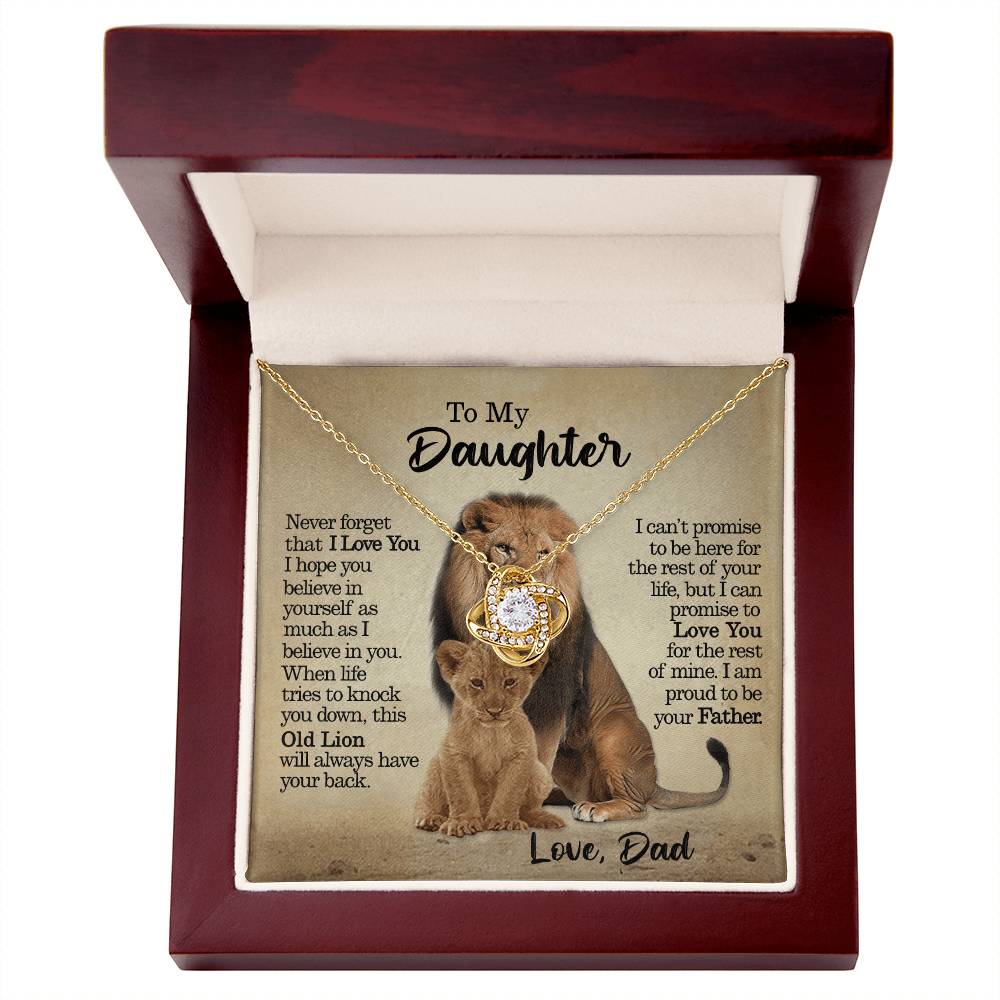 To My Daughter - Proud Of You - Necklace