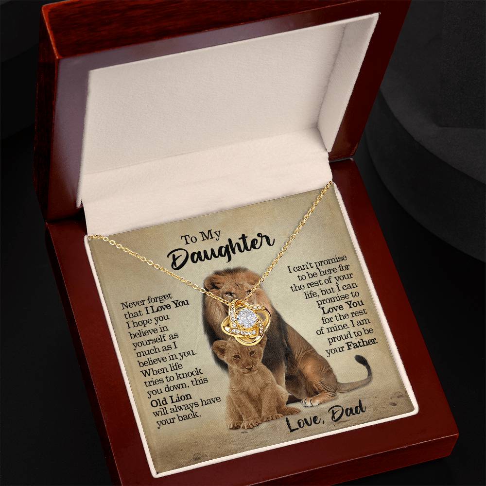 To My Daughter - Proud Of You - Necklace