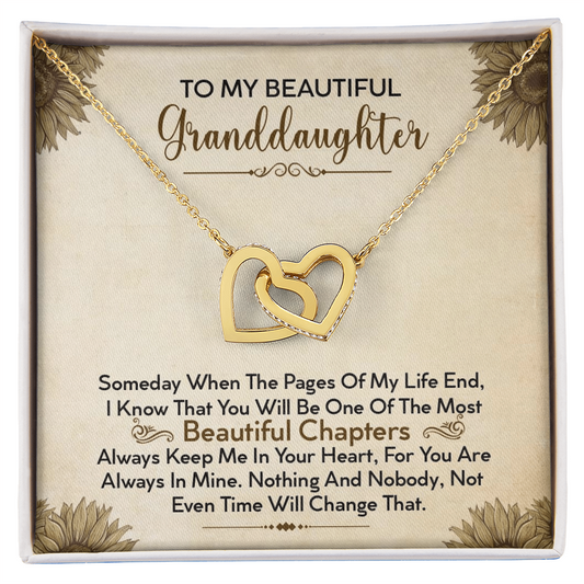 To My Beautiful Granddaughter - Beautiful Chapter - Necklace