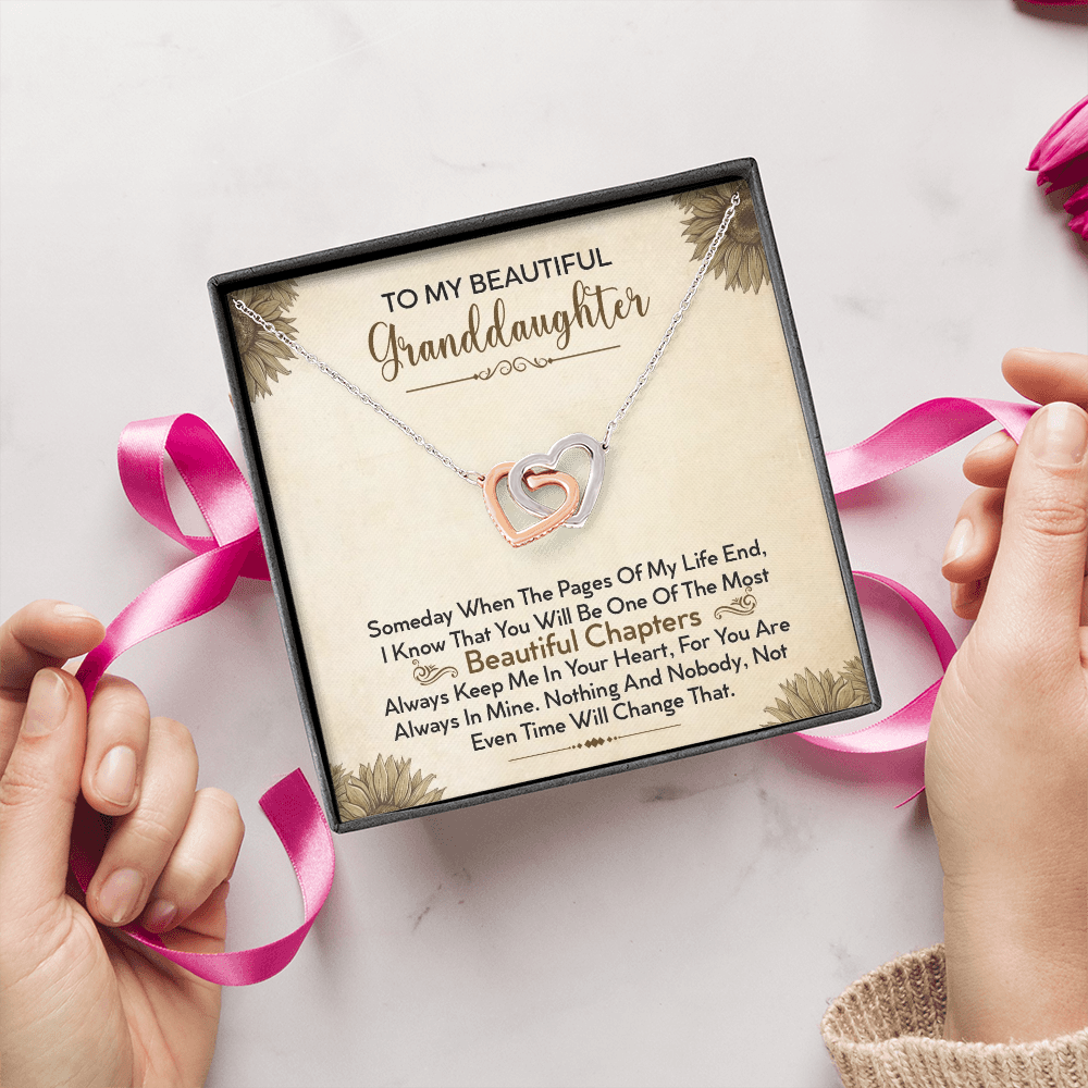 To My Beautiful Granddaughter - Beautiful Chapter - Necklace
