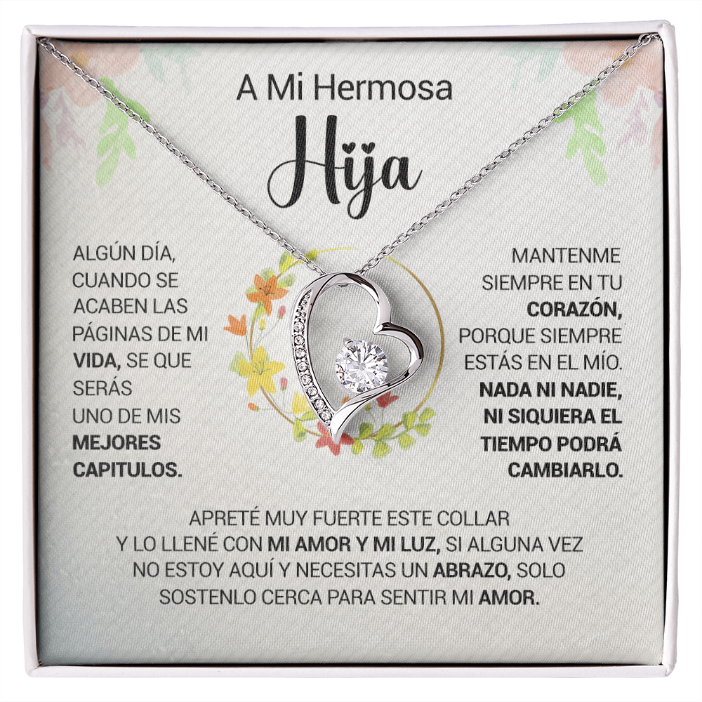 Para mi Hija - Forever love Neckalce