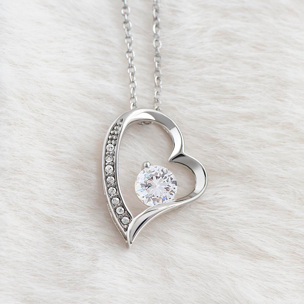 Gift for Daughter Love Dad "My Little Girl" Necklace