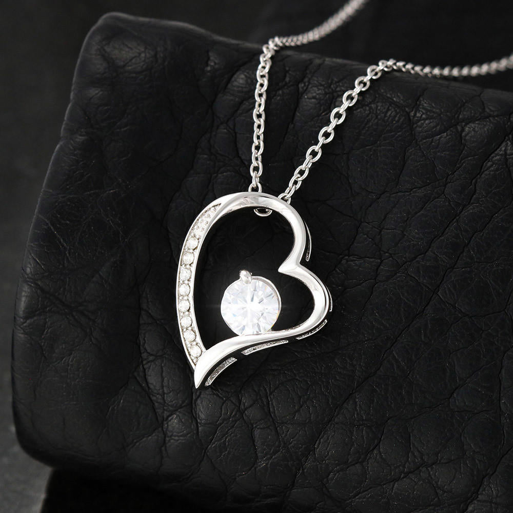 Gift for Daughter Love Dad "My Little Girl" Necklace