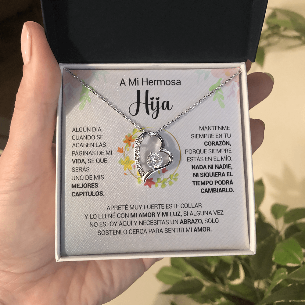 Para mi Hija - Forever love Neckalce