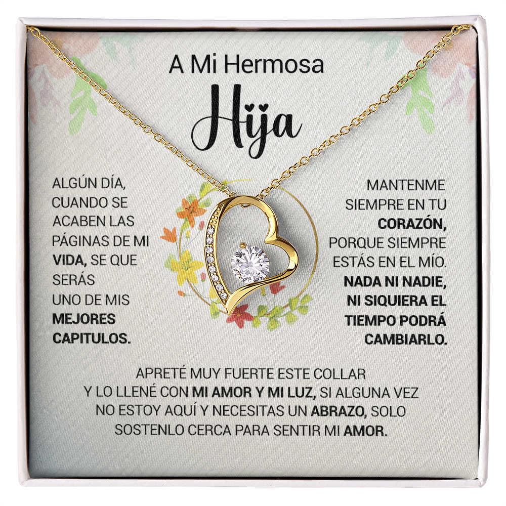 Para mi Hija - Forever love Neckalce