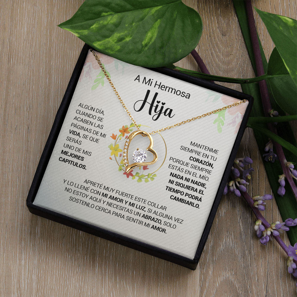 Para mi Hija - Forever love Neckalce