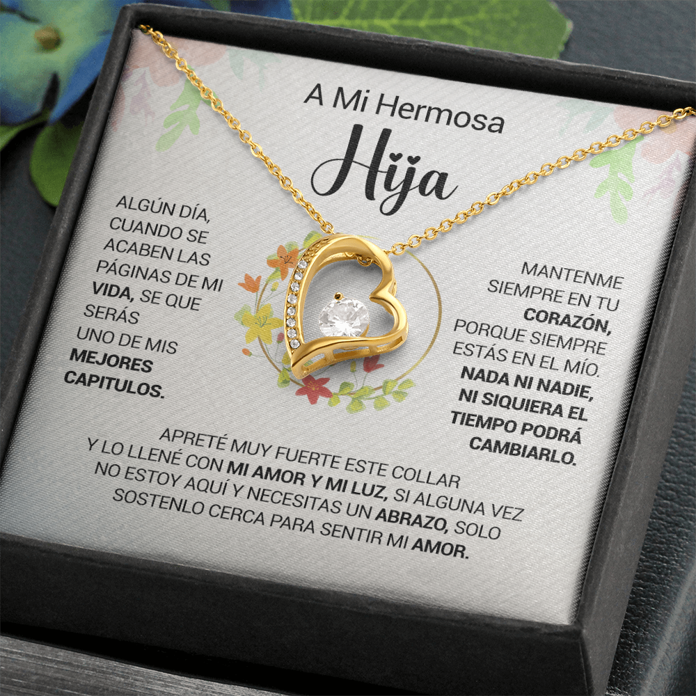 Para mi Hija - Forever love Neckalce