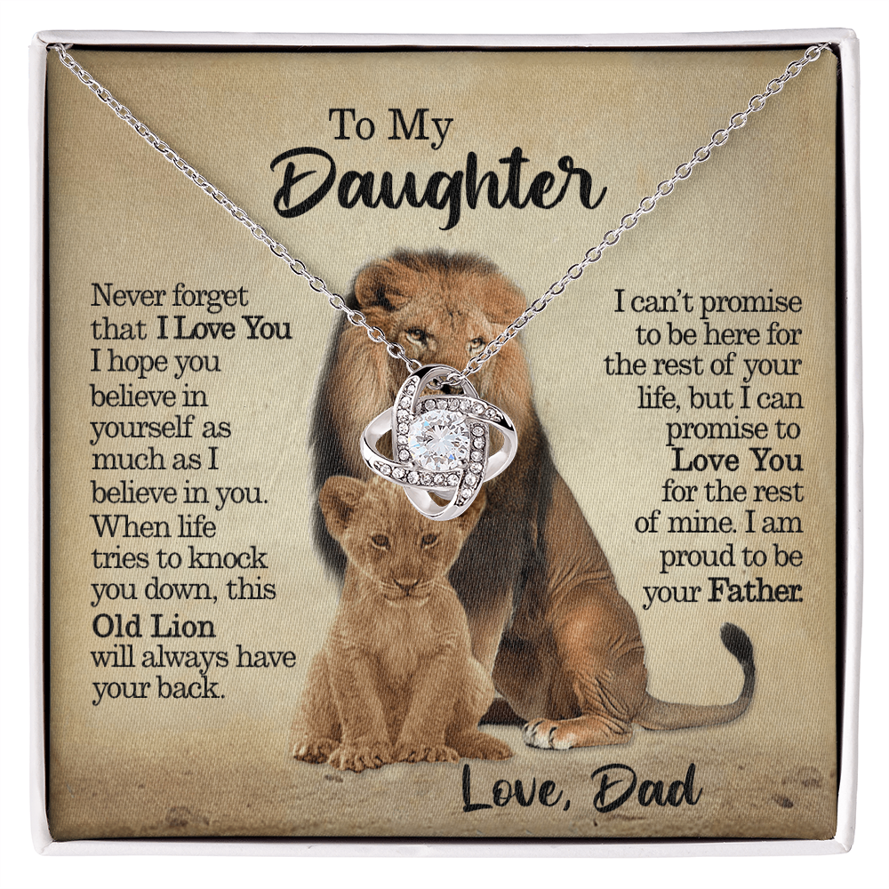 To My Daughter - Proud Of You - Necklace