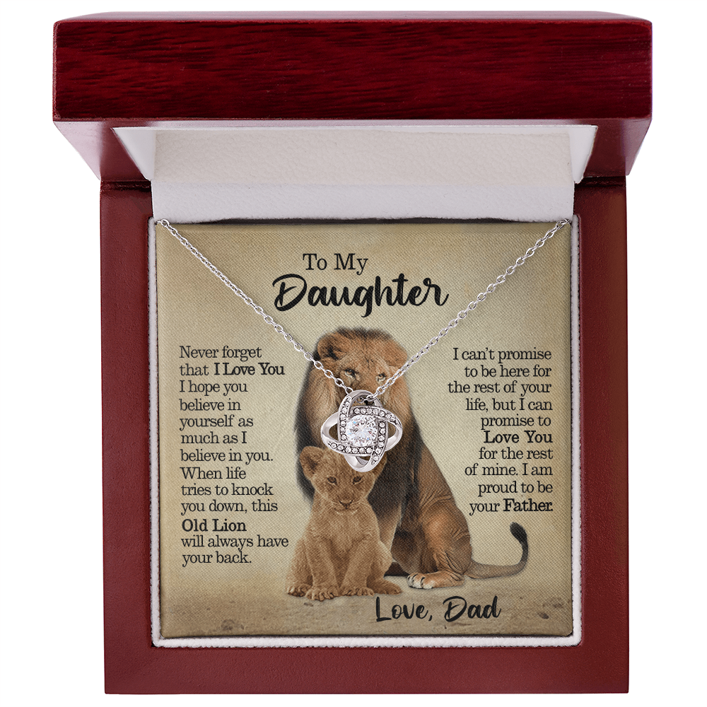 To My Daughter - Proud Of You - Necklace