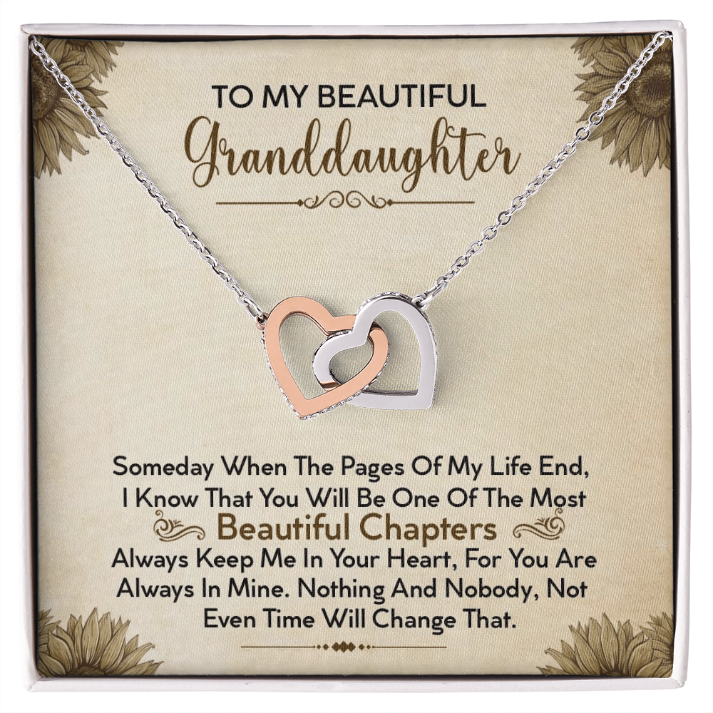 To My Beautiful Granddaughter - Beautiful Chapter - Necklace
