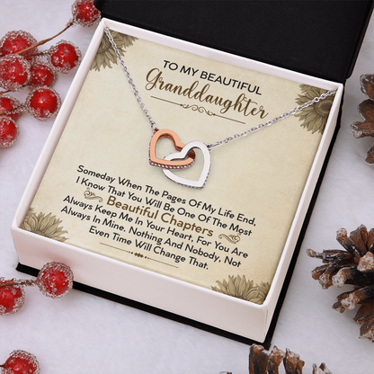 To My Beautiful Granddaughter - Beautiful Chapter - Necklace