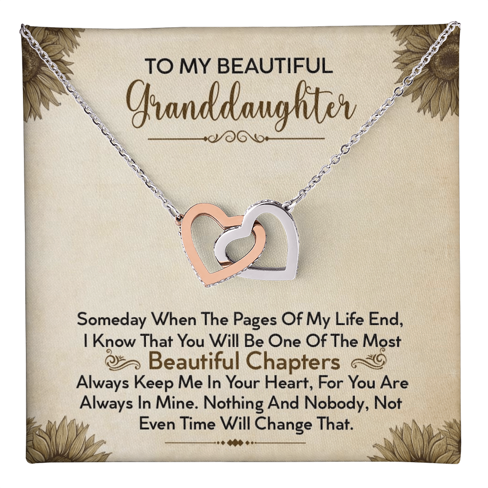 To My Beautiful Granddaughter - Beautiful Chapter - Necklace