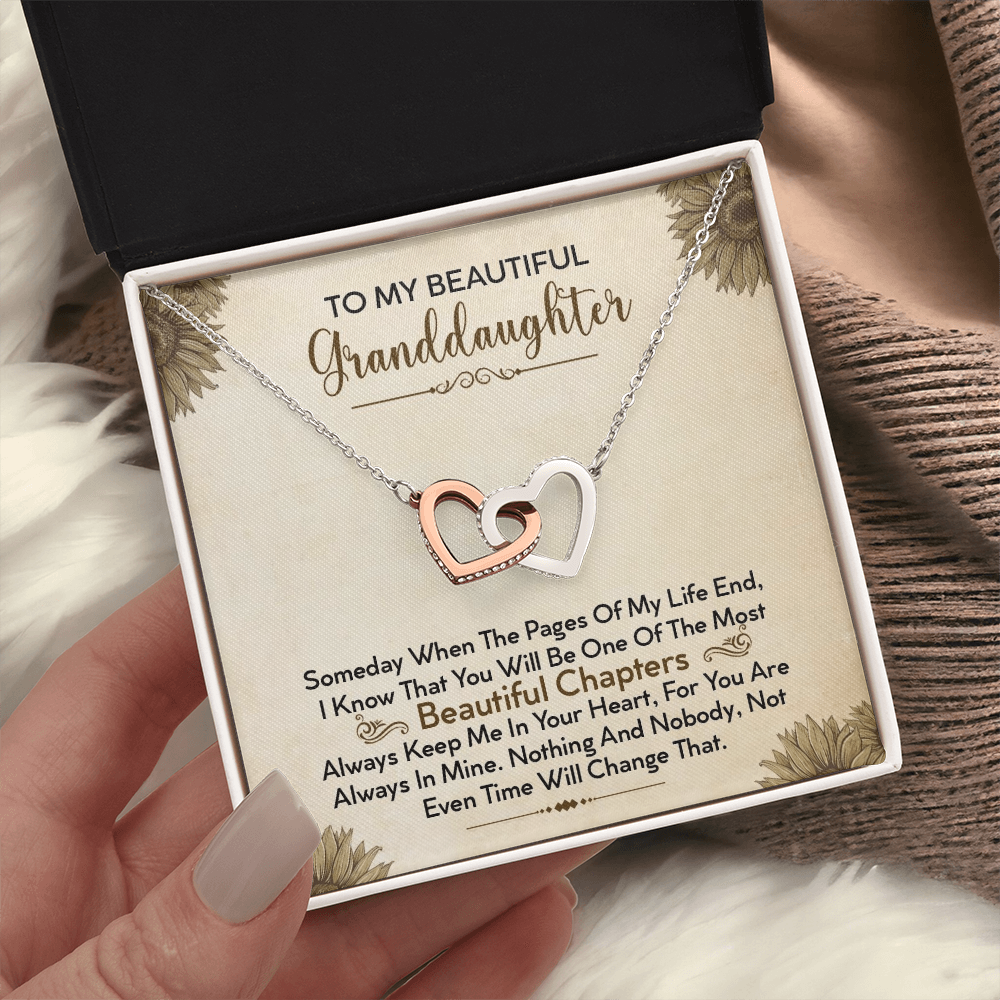 To My Beautiful Granddaughter - Beautiful Chapter - Necklace