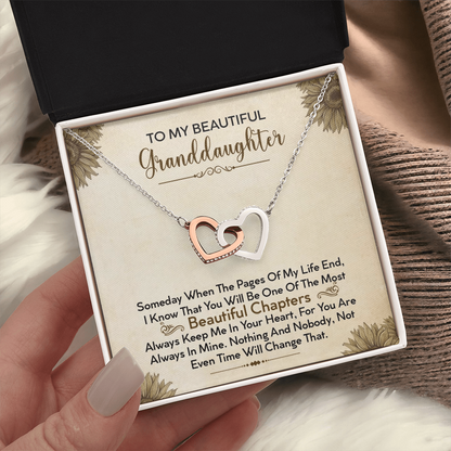 To My Beautiful Granddaughter - Beautiful Chapter - Necklace