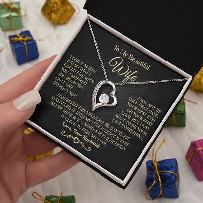 Gift for Wife - I Can't Live Without You - Necklace
